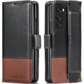 KEZiHOME for Samsung Galaxy Z Fold 5 Case, Genuine Leather Wallet Case [RFID Blocking] with Card Holder Kickstand Protective Phone Flip Cover Compatible with Galaxy Z Fold 5